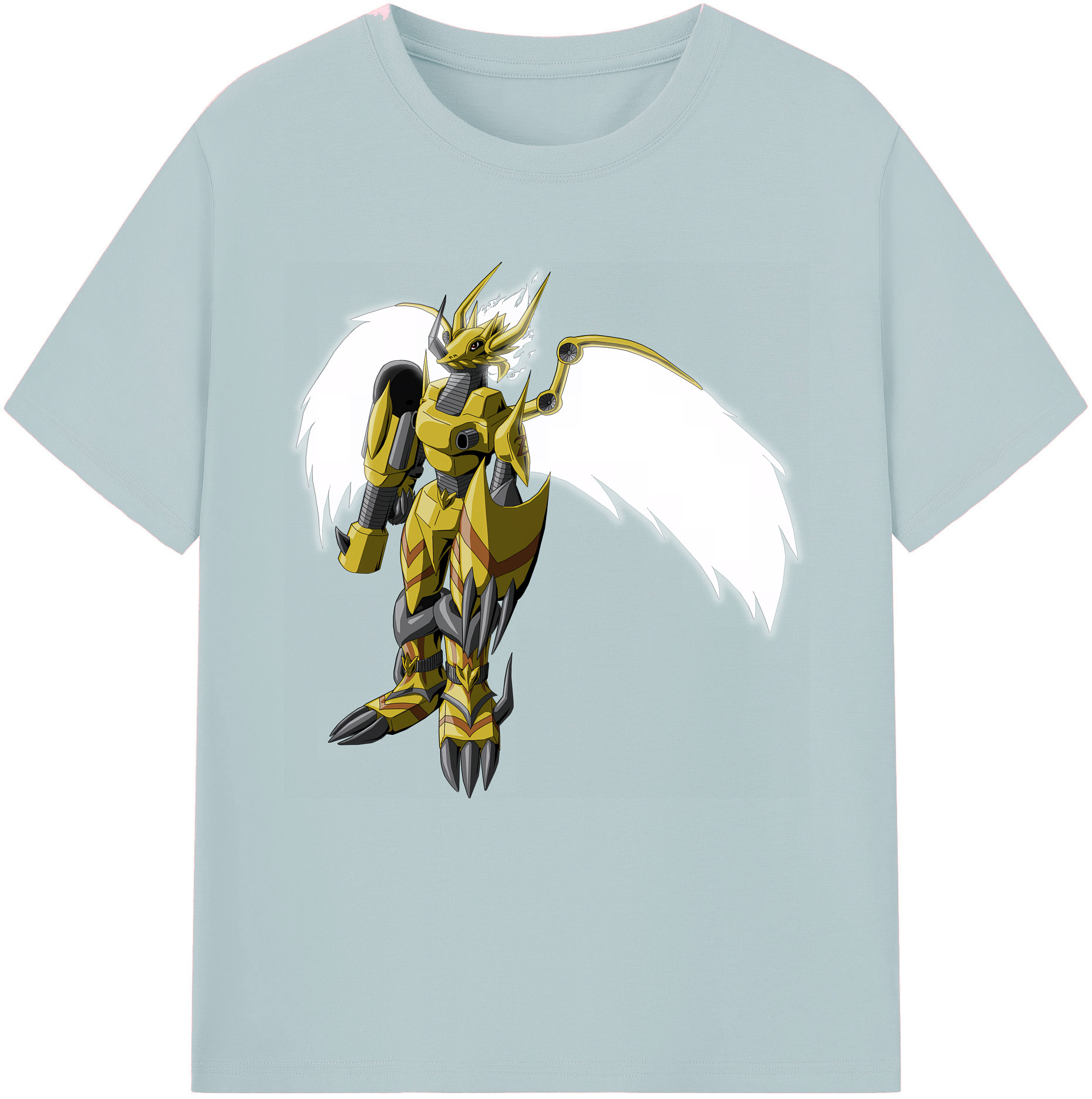 （画像用） Digimon デジタルモンスター/デジモン 綿100％半袖Tシャツ（フロントプリント）